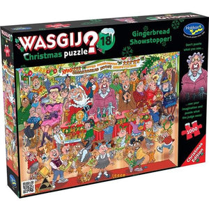 Wasgij? Christmas 18 Gingerbread Showstopper 1000pc Puzzle