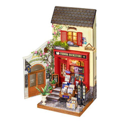 Robotime DIY Travel Street Vienna Bookstore
