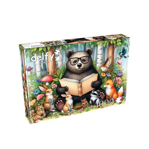 Delfy Bear's Storytime Circle 1000pc Jigsaw Puzzle
