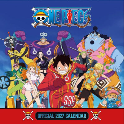 One Piece Anime - 2027 Square Calendar