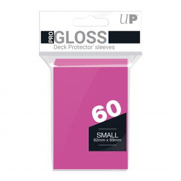 ULTRA PRO Deck Protector Small Sleeves - 60ct  Bright Pink