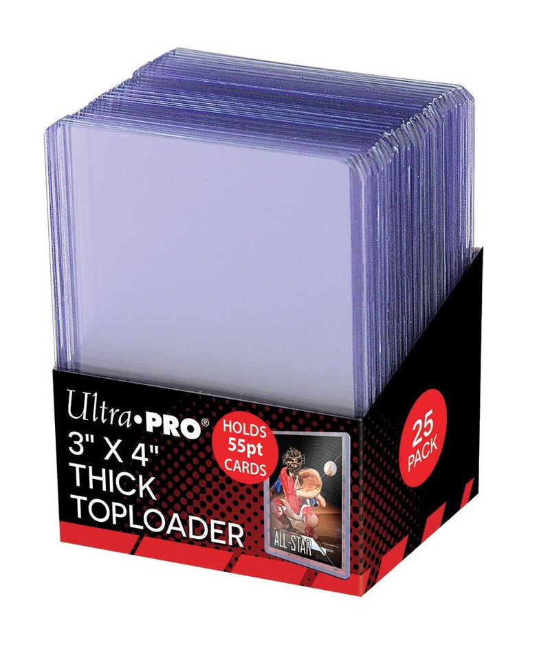 ULTRA PRO Toploader - 3x4 Action Packed 55pt Toploader 25ct