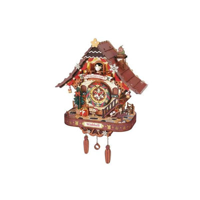 Robotime Mechanical Models Christmas Cuckoo Clock