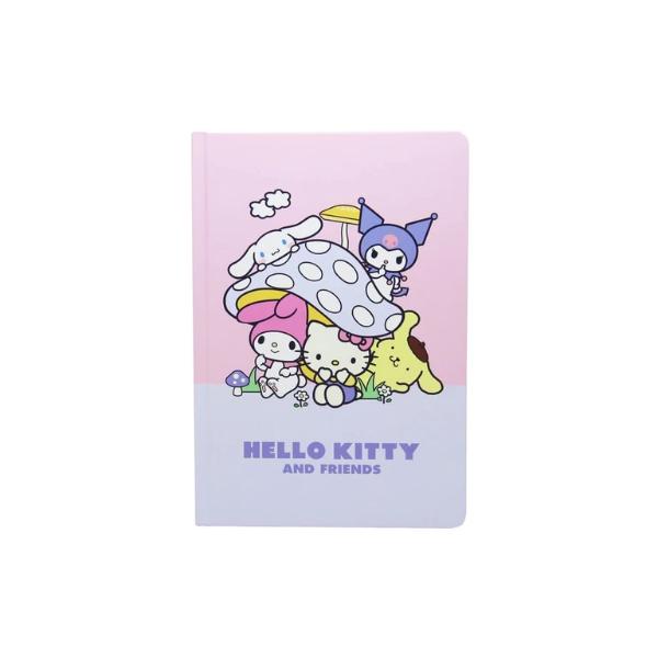 Hello Kitty & Friends Mushroom A5 Casebound Notebook