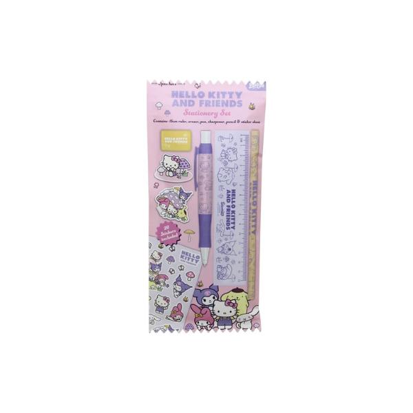 Hello Kitty & Friends Mushroom Stationery Set
