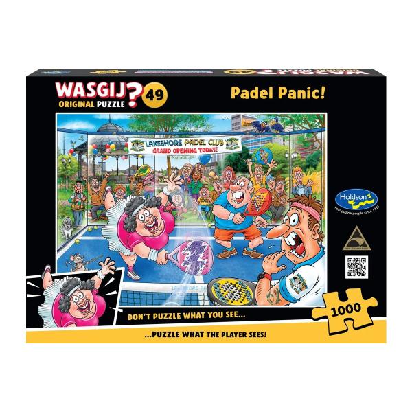 Wasgij? Original #49 Padel Panic! 1000pc Puzzle