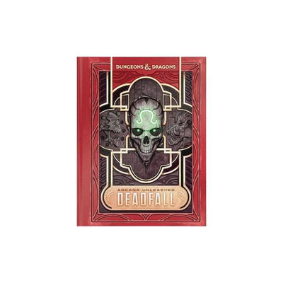 D&D Dungeons & Dragons Arcana Unleashed Deadfall Hardcover Alternative Cover