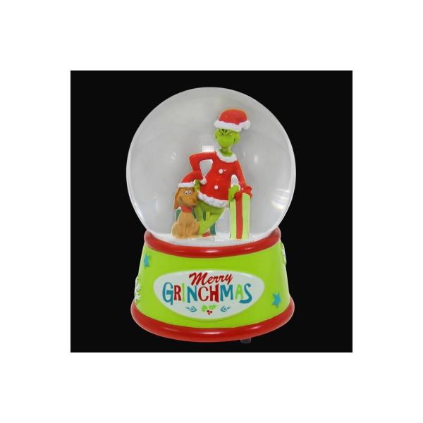 Dr.Seuss - Grinch and Max Snow Globe