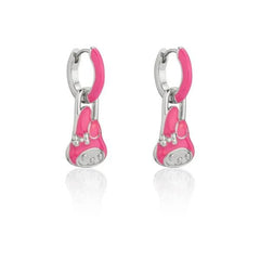 Couture Kingdom Sanrio - Hello Kitty My Melody Enamel Drops Silver