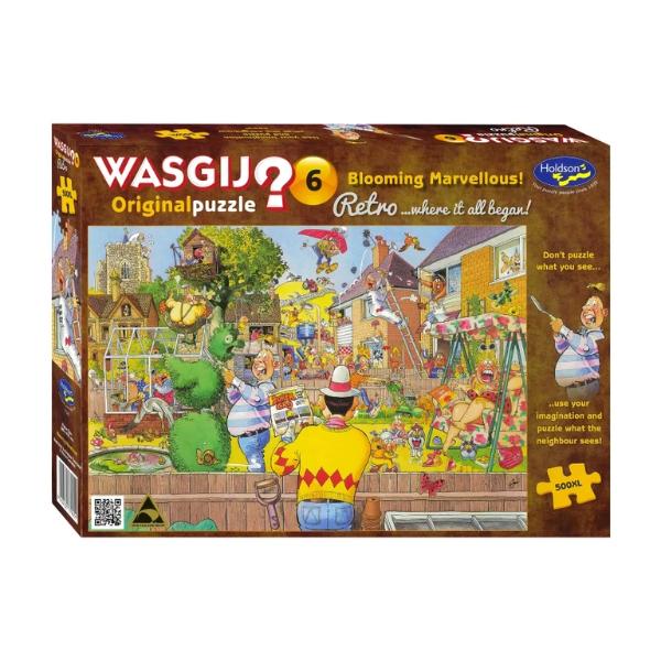 Wasgij? Original #6 Blooming Marvellous Retro 500 XL pc Puzzle