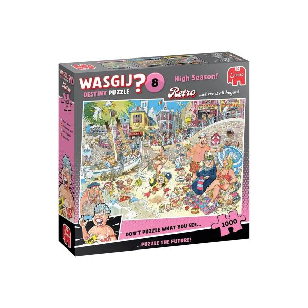 Wasgij? Jumbo Retro Destiny #8 High Season 1000pc Jigsaw Puzzle