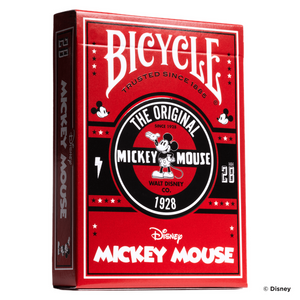 Bicycle Disney Classic Mickey (Red) Playing Cards Display