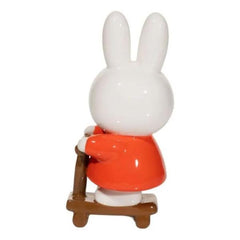 Miffy Riding Scooter Figurine