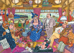 Wasgij? Retro Mystery #9 - Great Train Robbery 1000pc Puzzle