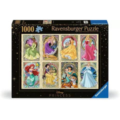 Ravensburger - Disney Art Nouveau Princesses Puzzle 1000pcs