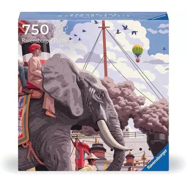 Ravensburger - Around the World in 80 Days 750pc Puzzle