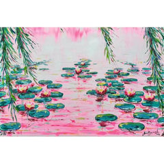 Ravensburger - Mauro Bergonzoli Pink Water Lillies 4000pc Puzzle