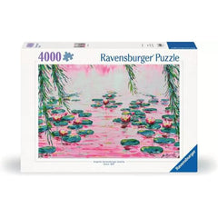 Ravensburger - Mauro Bergonzoli Pink Water Lillies 4000pc Puzzle