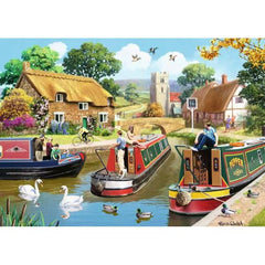 Ravensburger - A Busy Day on the Canal 1000pc Puzzle