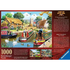 Ravensburger - A Busy Day on the Canal 1000pc Puzzle