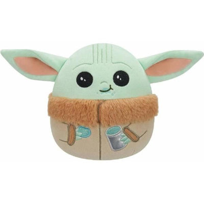 Squishmallows - 8 inch Star Wars Grogu Eating Plush