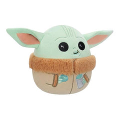 Squishmallows - 8 inch Star Wars Grogu Eating Plush