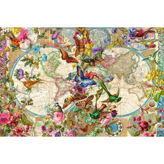 Ravensburger - Flora & Fauna World Map 3000pc Puzzle