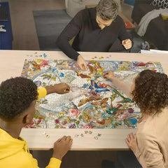 Ravensburger - Flora & Fauna World Map 3000pc Puzzle