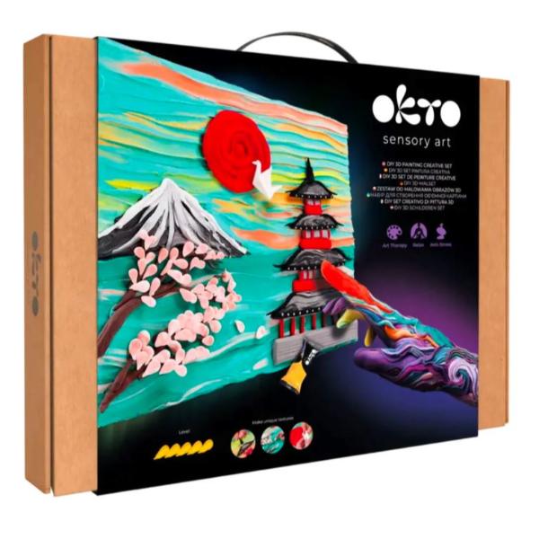 Okto Sensory Art 3D Creative Set - Japan