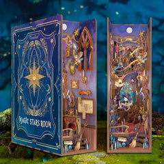 Tonecheer Magic Stars Room Booknook DIY Wooden Kit