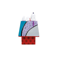 Peanuts By Britto - Snoopy's Dog House Figurine