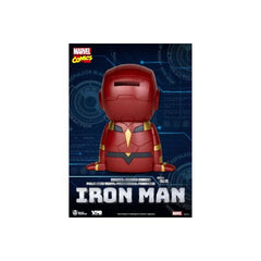 Beast Kingdom Piggy Bank Marvel Comics Series Palm Size Vinyl Functional Figurine Ironman