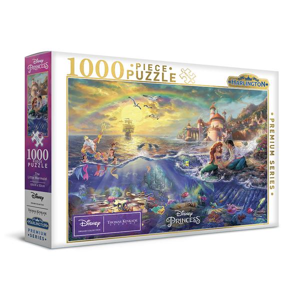 Harlington Thomas Kinkade – Disney The Little Mermaid 1000pc Jigsaw Puzzle