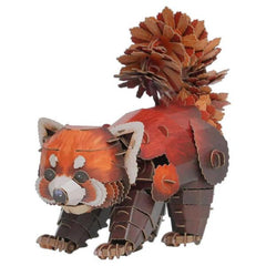 Makebug - 3D Kraft Paper Puzzle Large Red Panda