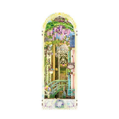 Tonecheer Giverny Garden Booknook DIY Wooden Kit