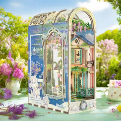 Tonecheer Giverny Garden Booknook DIY Wooden Kit