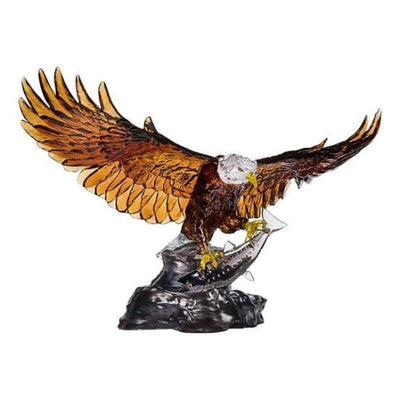 3D Crystal Puzzle - Brown Eagle