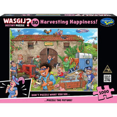 Wasgij? Destiny #30 - Harvesting Happiness 1000pc Jigsaw Puzzle