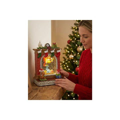 Dr.Seuss - Grinch Fireplace Scene Lantern