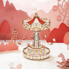 Robotime DIY Bookends Kit Fairytale Amusement Park