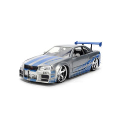 Fast & Furious – Brian’s 2002 Nissan Skyline GT-R (BNR34) 1:24 Scale