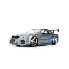 Fast & Furious – Brian’s 2002 Nissan Skyline GT-R (BNR34) 1:24 Scale