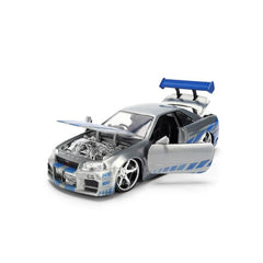 Fast & Furious – Brian’s 2002 Nissan Skyline GT-R (BNR34) 1:24 Scale