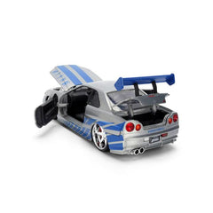 Fast & Furious – Brian’s 2002 Nissan Skyline GT-R (BNR34) 1:24 Scale