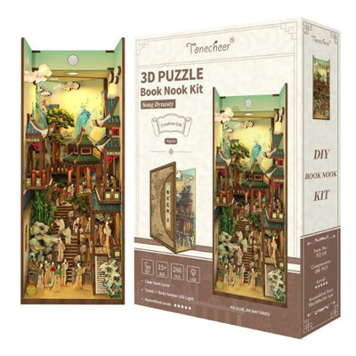 Tonecheer Song Dynasty Booknook DIY Wooden Kit