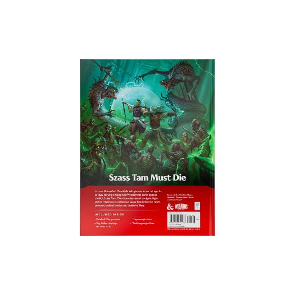 D&D Dungeons & Dragons Arcana Unleashed Deadfall Hardcover