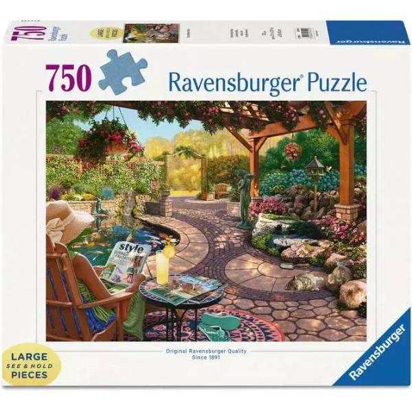 Ravensburger - Cozy Backyard Bliss Large Format 750pc Puzzle