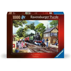 Ravensburger - A Country Station Puzzle 1000pc Jigsaw Puzzle