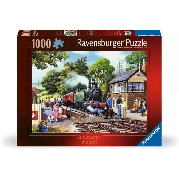Ravensburger - A Country Station Puzzle 1000pc Jigsaw Puzzle