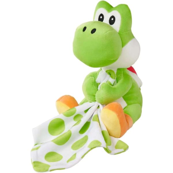 Super Mario - My Mario Yoshi with Blanket Plush Approx. 25cm